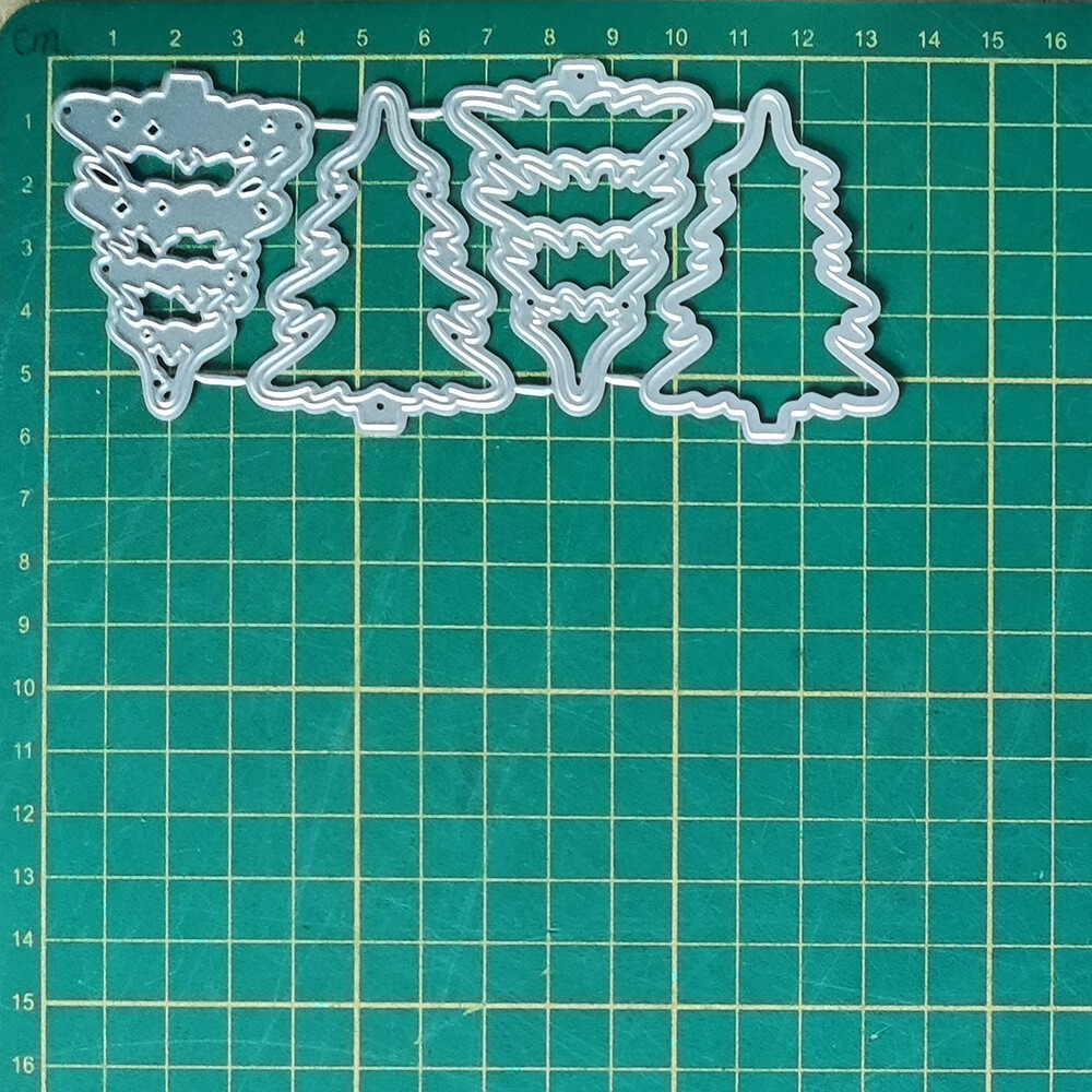 Leaf Wreath Metal Cutting Dies Stencil Scrapbooking Embossing Paper Cards Craft 