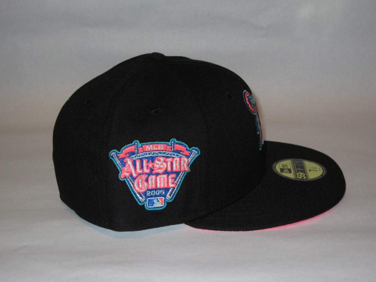 Detroit Tigers Aux Pack Black / Pink New Era 59Fifty 7 1/8 NEW