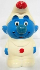 SMURFS 1982 Musical Walking Smurf By Illco Wind Up Vintage Toy collectable