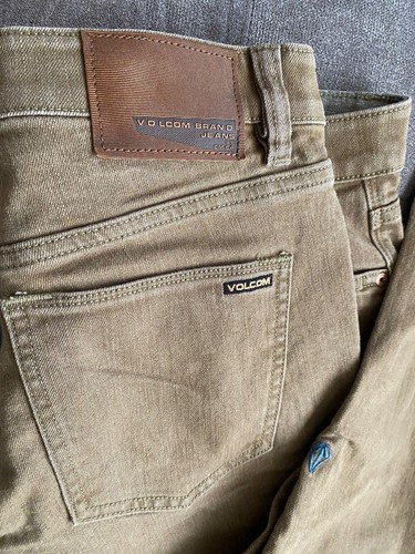 VORTA Slim Straight Jeans Brown Size 30 - Picture 7 of 12