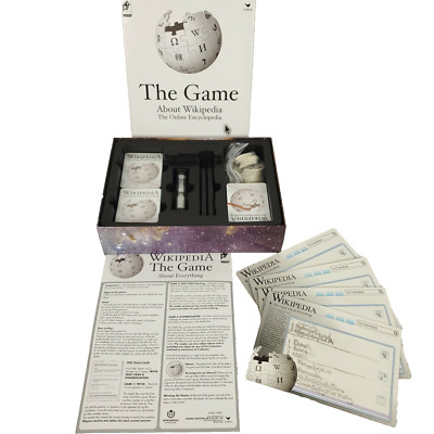 The Game About Wikipedia The Online Encyclopedia 2-4 Players Complete