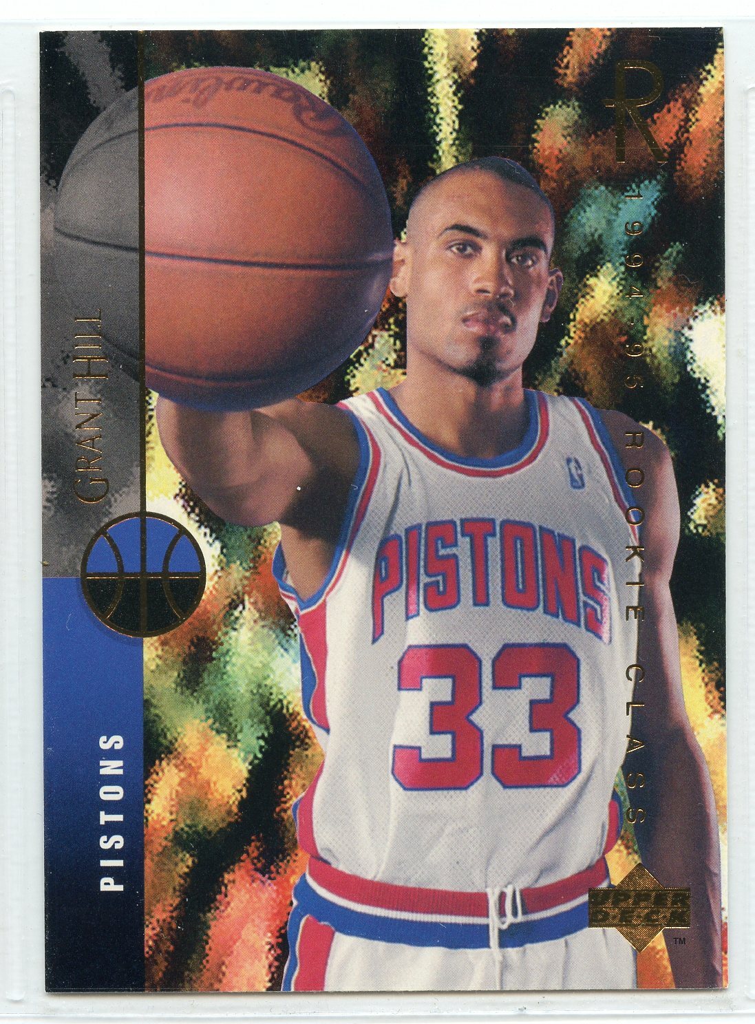1994-95 Upper Deck Basketball - Rookie - #157 - Grant Hill - Detroit Pistons
