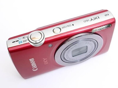 Canon IXY 160 20MP Point & Shoot Digital Camera Red 8x Canon IXY 160 20MP Point & Shoot Digital Camera Red 8x