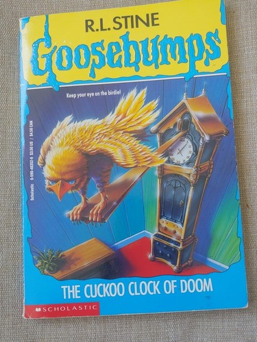 Goosebumps 27 28 A Night In Terror Tower 1st Print Cuckoo Clock 1995 R. L. Stine - Picture 6 of 10