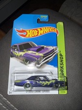 Hot Wheels HW Workshop Diecast Car '69 Dodge Coronet Superbee 2013 212/250 Purp