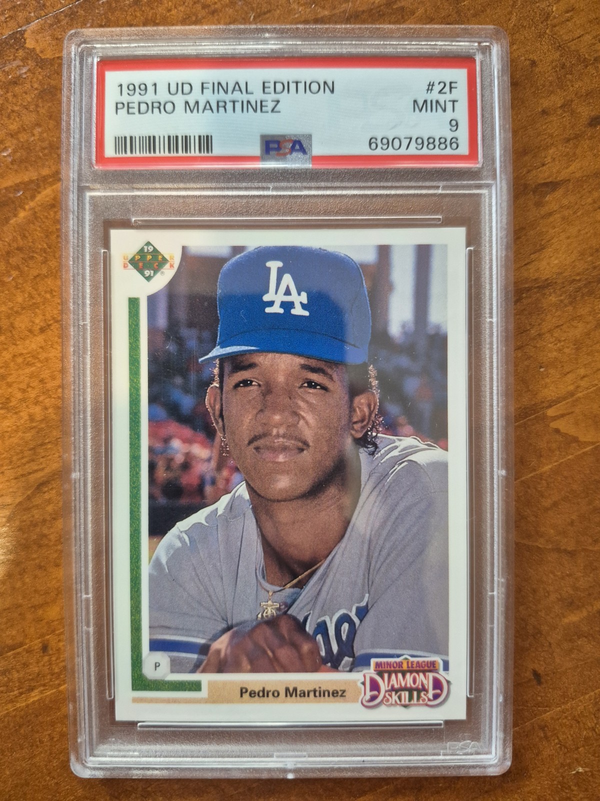 1991 Pedro Martinez Upper Deck Rookie PSA 9 Mint