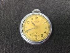 Vintage Ingersoll Yankee Silver Colored Pocket Watch