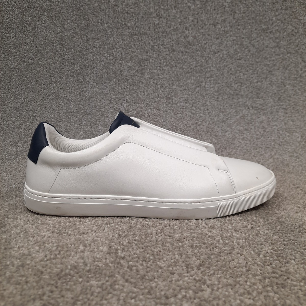 Oliver Cabell Low Laceless Slip On Shoes Sneaker Men's 12 White