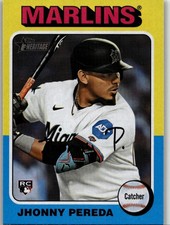 2024 Topps Heritage #719 Jhonny Pereda