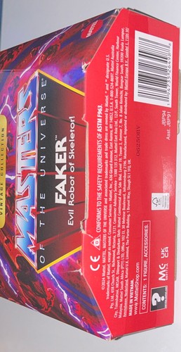 MOTU Masters of The Universe FAKER Figure Masterverse Vintage Collection 30 - Picture 4 of 4