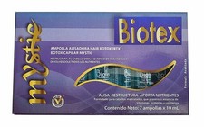 Mystic Biotex Ampoule Anti-Frizz, Restores and Repairs Damaged Hair -...