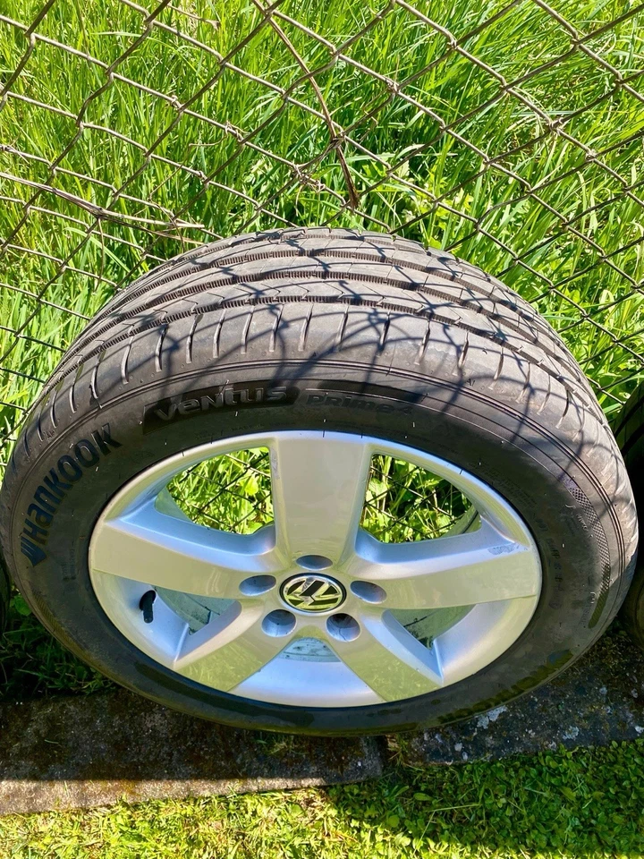 VW Audi Seat Felgen Sommer Reifen Alufelgen Volkswagen - Bild 3 von 4