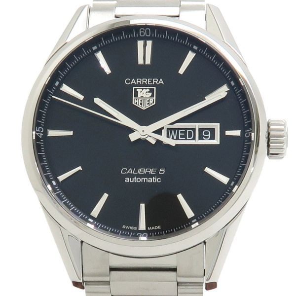 Tag Heuer Carrera Caliber 5 Day-Date 41mm WAR201A Men's Watch