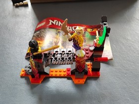 LEGO 70753 NINJAGO Lava Falls 100% complete with Instructions & minifigs