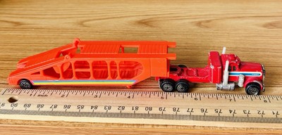 KIDCO Car Transporter Trailer 1979 Hong Kong w Kenworth Semi Truck Transport 8 