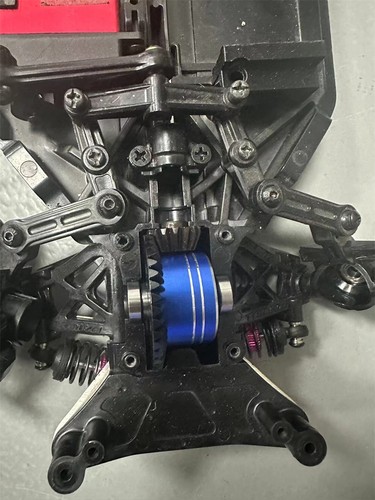 For TAMIYA XV02 TT02 TT02B Differential Gear + Aluminium Differential Housing - Picture 12 of 14