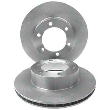 2 Front Disc Brake Rotors for Toyota 4Runner Hilux Surf KZN185 VZN185 1995-2002