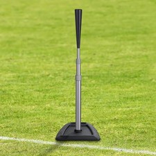 Adjustable Baseball Batting Tee 24"-45" - Heavy Duty Metal Base w/Rubber Top