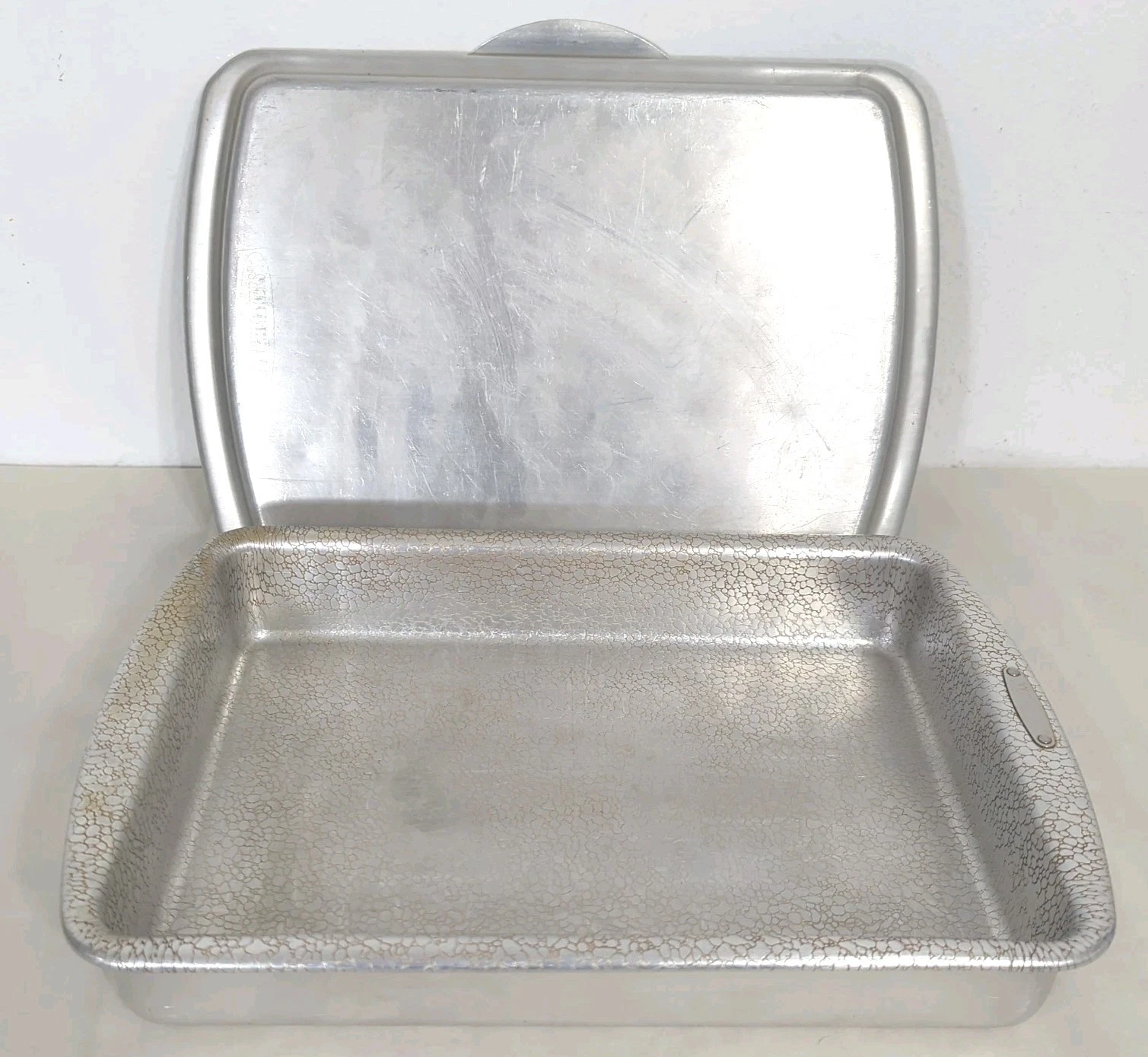 Vintage Doughmakers 9.25" x 13" Cake Commercial Grade Aluminum Bake Pan