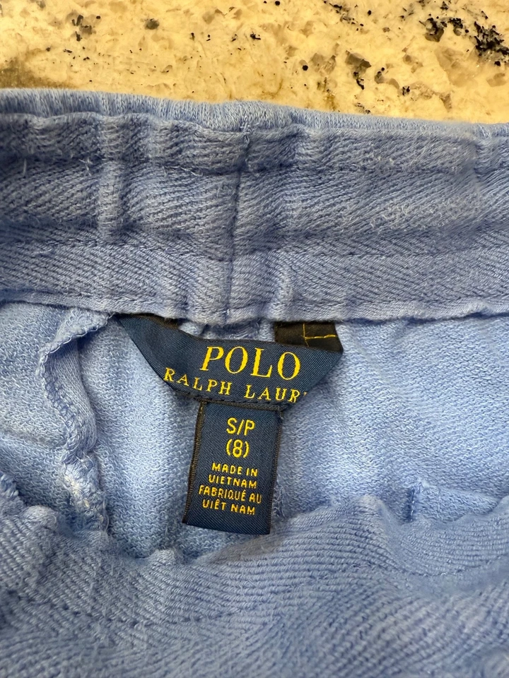 Ralph Lauren Polo Boys Shorts Size Small (8) Blue - Image 3 of 4