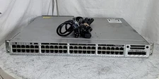 CISCO Catalyst 3850 WS-C3850-48F-S V05 Network Switch 48-Port SEE NOTES