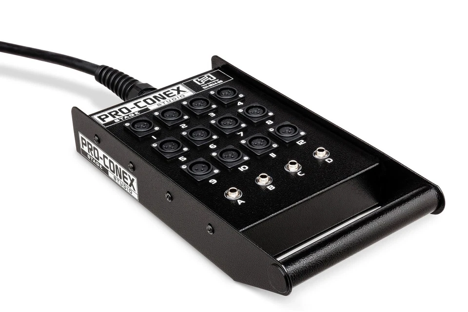 Hosa SH-12X4-100 Pro-Conex 12x4 Stage Box Snake - 100 pies Foto 2 de 3