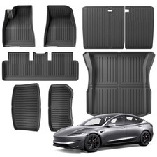 Top 3 Floor Mats That Will Look Right in the Tesla Model 3 TPE Floor Mats fit for Tesla Model 3 Highland 2025 2024 2026 All Weather TPE ...