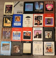Lot Of 53- 8 Track Tapes Eight Track Tape Deck Music Ventage Old Disc CD