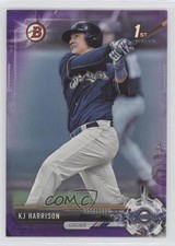 2017 Bowman Draft Purple 73/250 KJ Harrison #BD-110 00ah