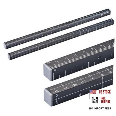 MeasureMate Learning Ruler, Four-Sided Math Tool for Students, Teaching Number