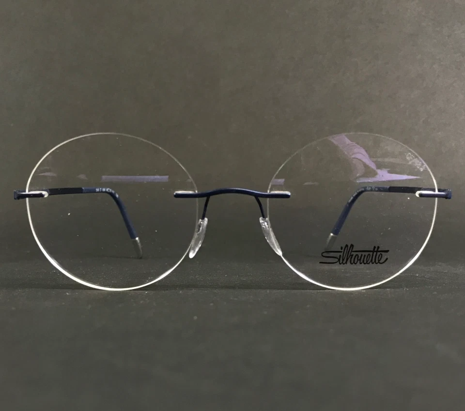 Monturas de gafas Silhouette 5540 CF 4540 Dynamics Contour Cool Blue 48-19-135 Foto 2 de 4