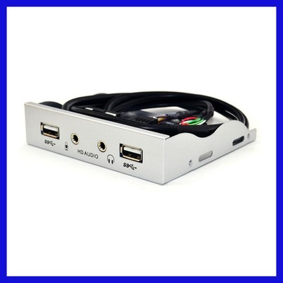 USB 2.0 audio floppy drive front panel 3.5 inch 9PIN to U2 panel HD-AUDIO panel