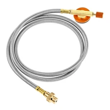 Camping Gas Stove Extension Braided Hose 100cm Kit Camping Stove Accessories