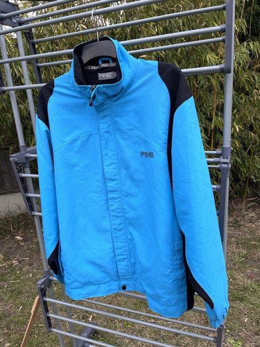 Ping Collection Windbreaker Golf Jacket Men Size L Blue Black Polyester Full Zip - Picture 3 of 7