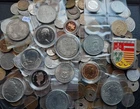 WORLD COINS/MEDALS/ Lot- 1kg/ Copper Nickel Silver/ Great Condition