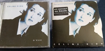 ALBUM CD+ SINGLE CELINE DION D' EUX J.J GOLDMAN POUR QUE TU M' AIMES ENCORE 1995 - Photo 1/4