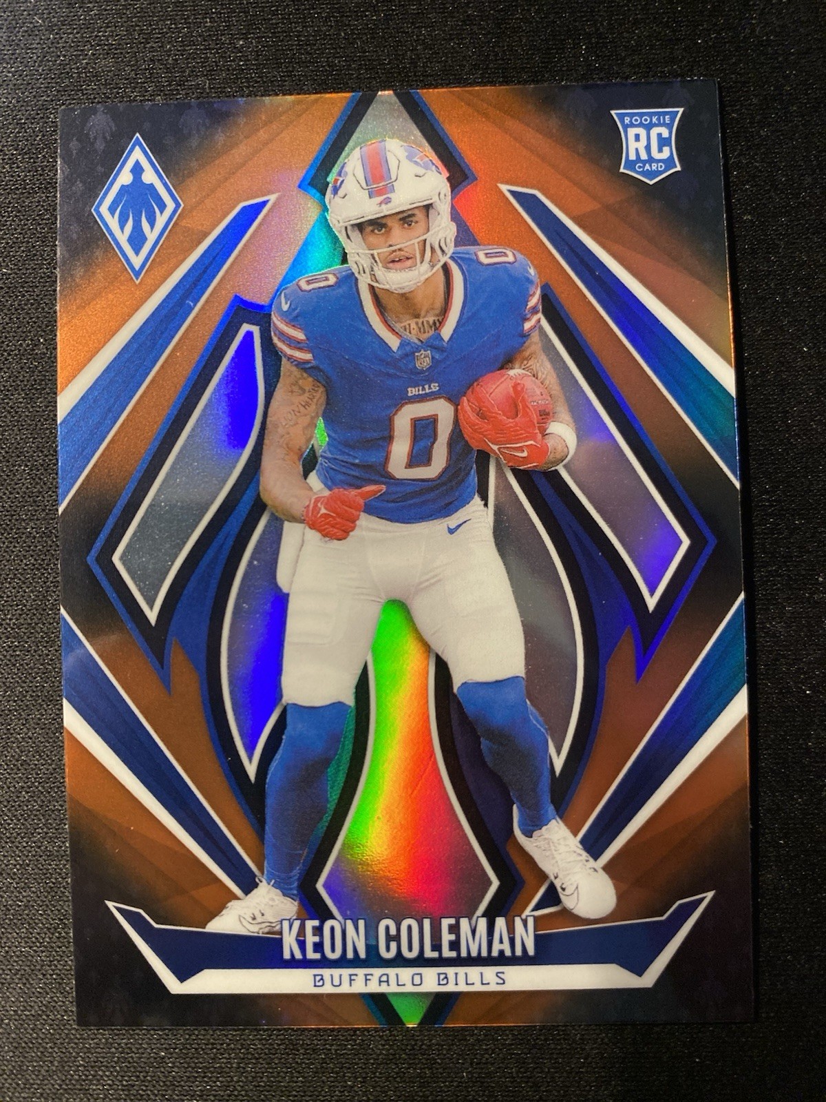 2024 Panini Phoenix - Rookies Keon Coleman #213 Orange Fade (RC)