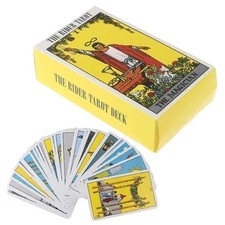 The Rider-Waite Tarot Deck with Guide book by Arthur Edward Waite 78 Cards**