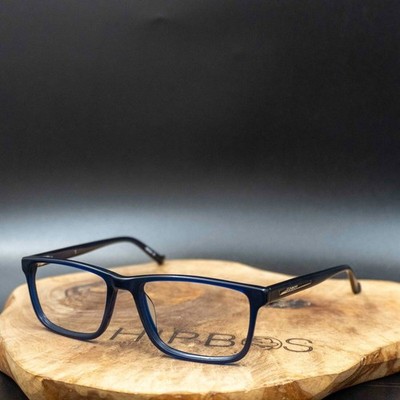 Hackett Portland Mens Glasses Frames Spectacles Blue