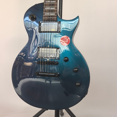 #ad Purple Blue Red Eclipse Electric Guitar Active Pickups Solid Body Black Parts $278.00
