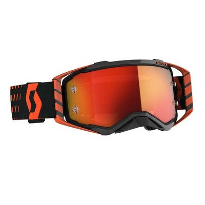 SCOTT Prospect für Motorcross Enduro Speedway Autocross orange / black chrome...