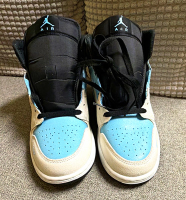 Jordan Air Jordan 1 Mid SE Summit White/Blue Chill/Black Sneaker IM6567-121