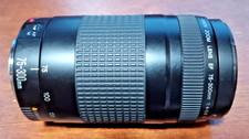 Canon EF 75–300mm f/4–5.6 Telephoto Zoom Lens | Clean Glass