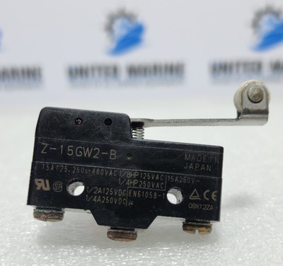 OMRON Z-15GW2-B Basic Limit Switch 15A 250VAC