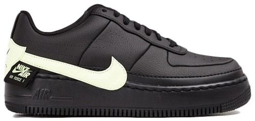 Nike Air Force 1 Jester XX Black Barely Volt CN0139-001 Women Size