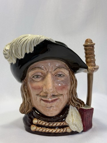1955 Royal Doulton ~ LARGE ARAMIS D6441 CHARACTER TOBY MUG JUG ~ 3 Musketeers