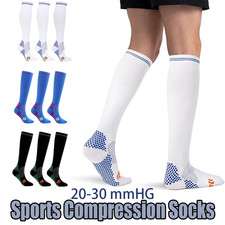 Professional Compression Socks 20-30mmhg 3Pair Sports Leg Support Protection Sox