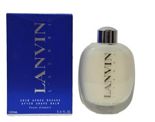 LANVIN L HOMME 3.4 oz AFTER SHAVE BALM BOX DA...