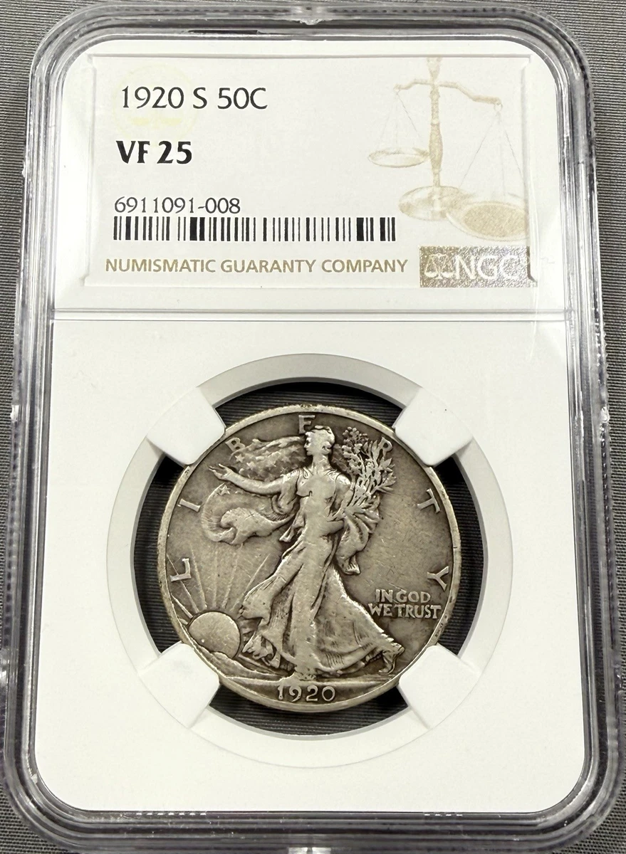NGC Certified Liberty Walking Half Dollars (1916-1947) for sale | eBay