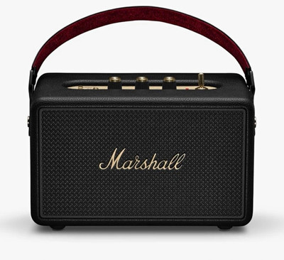 Marshall Kilburn II Portable Bluetooth Speaker, AUX USB-C, Black